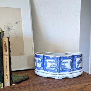 Vintage hand painted planter